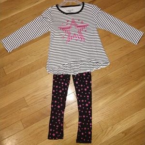 NEW Girls 2 Piece Outfit Size 4/5